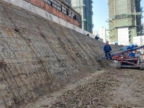 渠县建筑边坡支护